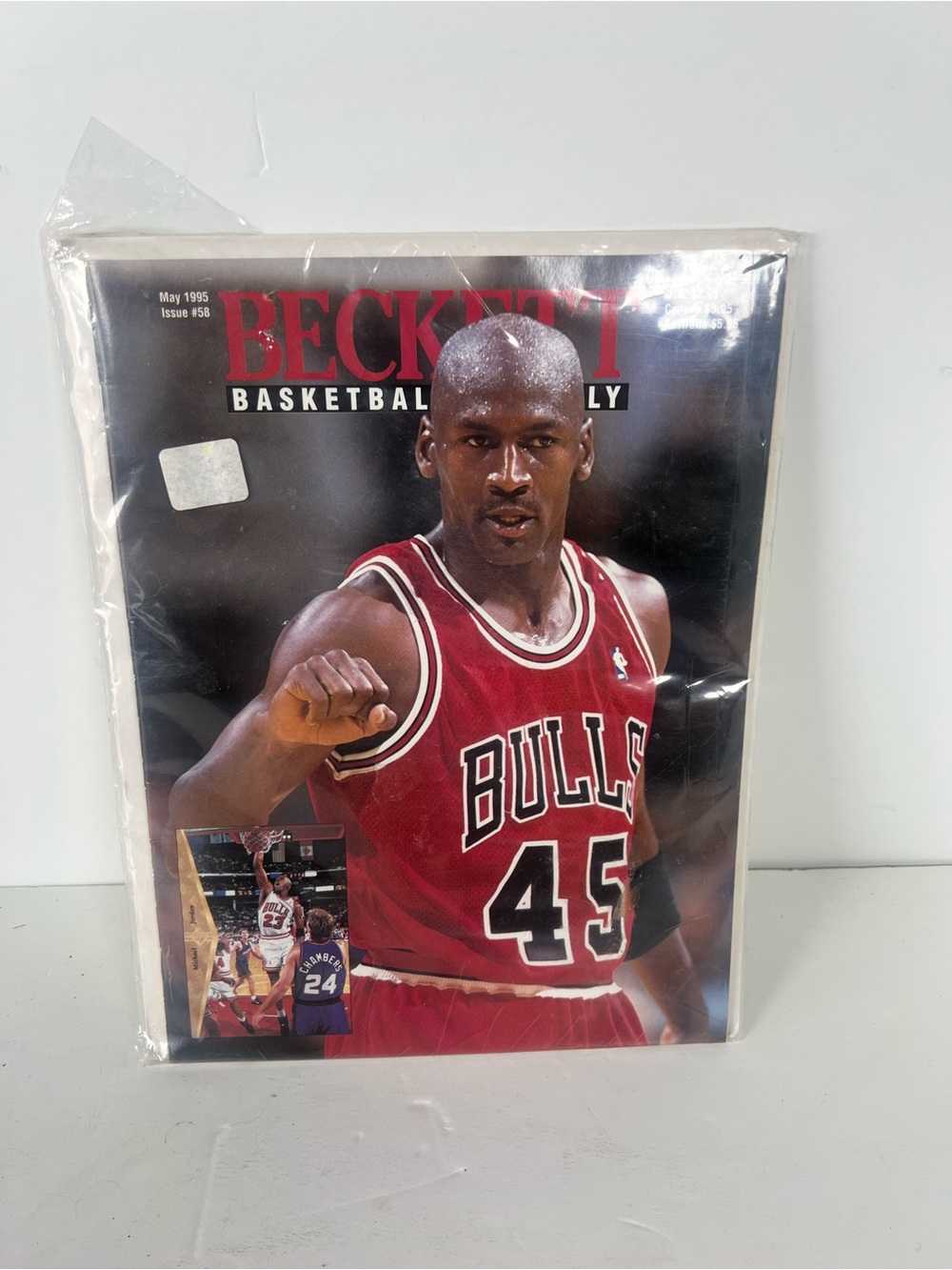 Basketball Monthly Magazine - Red Cover